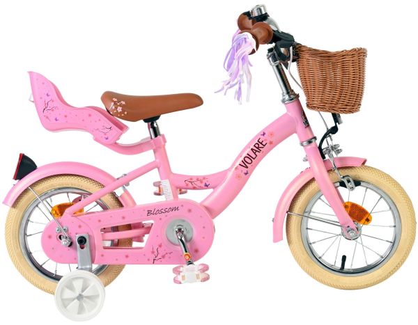 Volare Blossom Kinderfiets - Meisjes - 12 inch - Roze