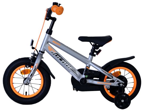 Volare Rocky Kinderfiets - Jongens - 12 inch - Grijs Volare Rocky Kinderfiets - Jongens - 12 inch - Grijs