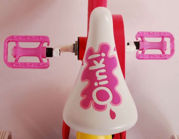 Peppa Pig Kinderfiets - Meisjes - 10 inch - Roze/Blauw - Doortrapper