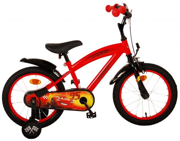 Disney Cars Kinderfiets - Jongens - 16 inch - Rood