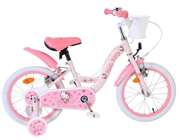 Hello Kitty Kinderfiets - Meisjes - 16 inch - Roze - Twee Handremmen