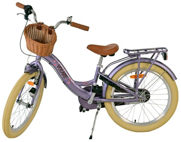 Volare Blossom Kinderfiets - Meisjes - 20 inch - Paars - Nexus 3