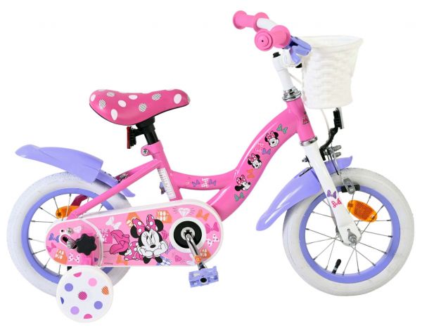 Minnie Cutest Ever! Kinderfiets - Meisjes - 12 inch - Roze