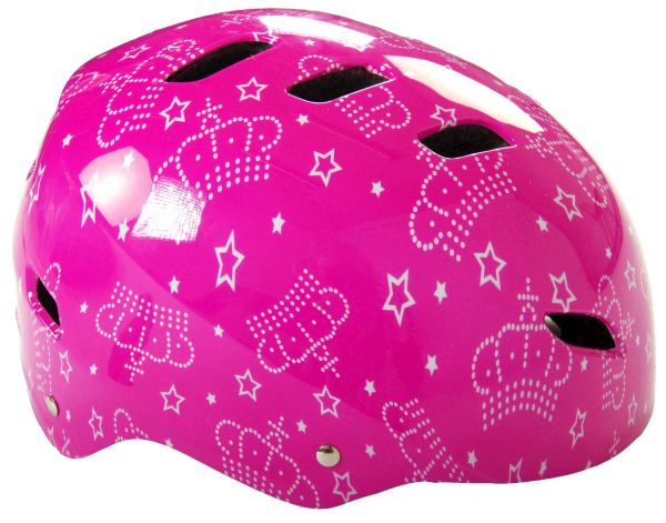 Volare Fiets/Skatehelm - Roze - 55-57 cm