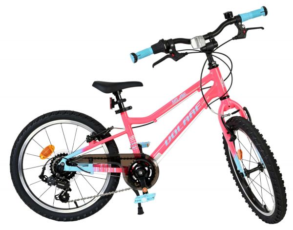 Volare Milano Kinderfiets - Meisjes - 18 inch - Roze - 6 versnellingen