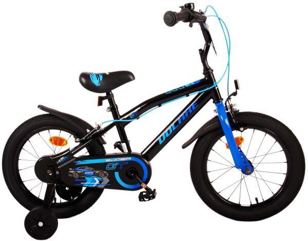 Volare Super GT Kinderfiets - Jongens - 16 inch - Blauw - Twee handremmen