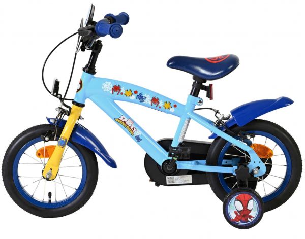 Spidey Kinderfiets - Jongens - 12 inch - Blauw - Twee handremmen