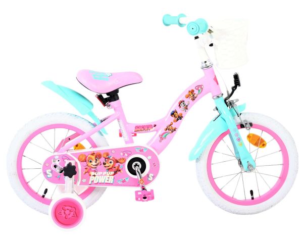 Paw Patrol Kinderfiets - Meisjes - 14 inch - Roze