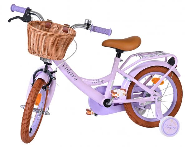 Volare Ashley Kinderfiets - Meisjes - 14 inch - Lila