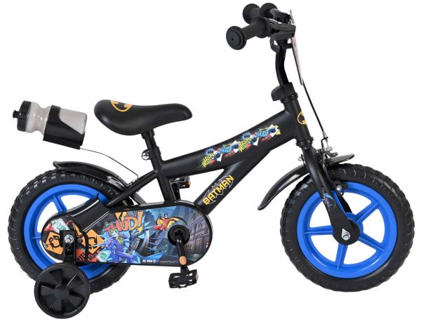 Batman Kinderfiets - Jongens - Mag Wheels - 12 inch - Zwart