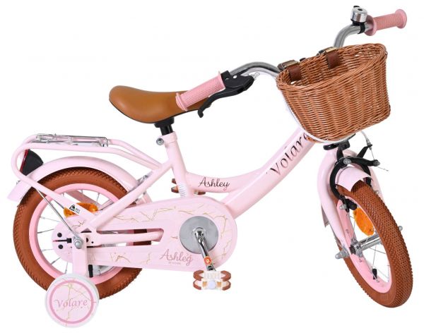 Volare Ashley Kinderfiets - Meisjes - 12 inch - Roze