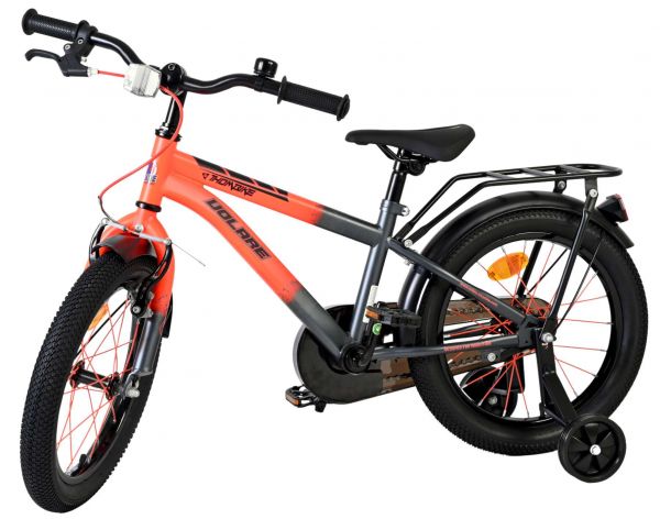 Volare Thombike Kinderfiets - Jongens - 16 inch - Oranje Grijs