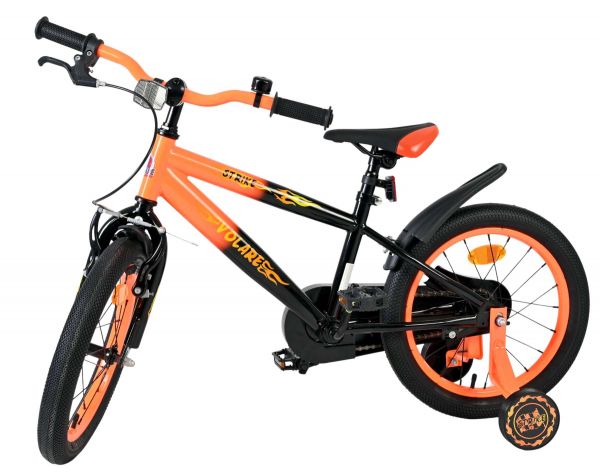Volare Strike Kinderfiets - Jongens - 16 inch - Zwart Oranje