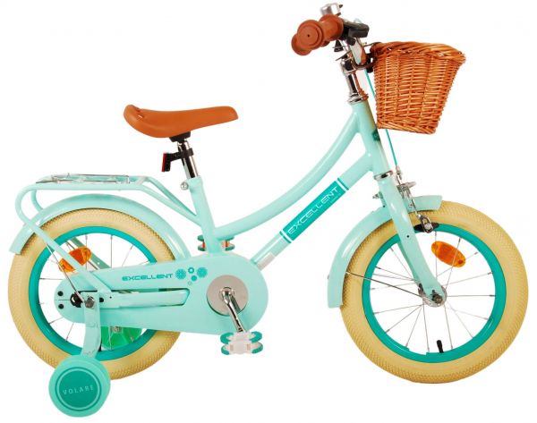 Volare Excellent Kinderfiets - Meisjes - 14 inch - Groen