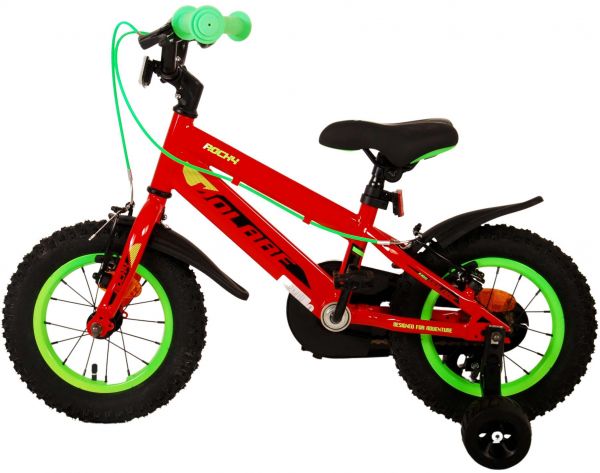 Volare Rocky Kinderfiets - Jongens - 12 inch - Rood Volare Rocky Kinderfiets - Jongens - 12 inch - Rood