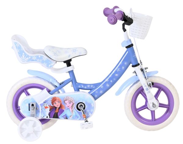 Disney Frozen Kinderfiets - Meisjes - Mag Wheels - 12 inch - Blauw