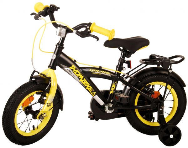 Volare Thombike Kinderfiets - Jongens - 12 inch - Zwart Geel