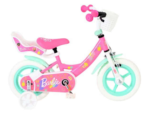 Barbie Kinderfiets - Meisjes - Mag Wheels - 12 inch - Roze