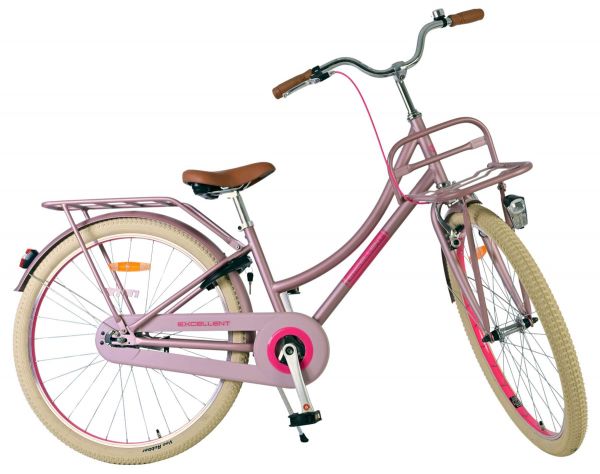 Volare Excellent Kinderfiets - Meisjes - 26 inch - Mat Roze