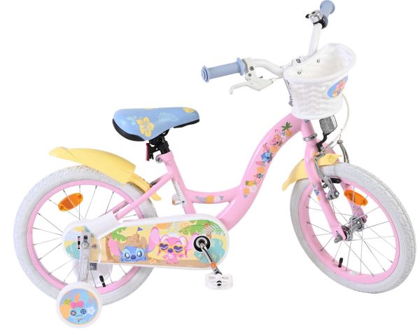 Disney Stitch Kinderfiets - Meisjes - 16 inch - Roze