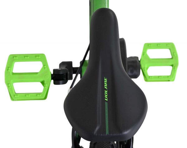 Volare Venom Kinderfiets - Jongens - 14 inch - Groen - Twee handremmen