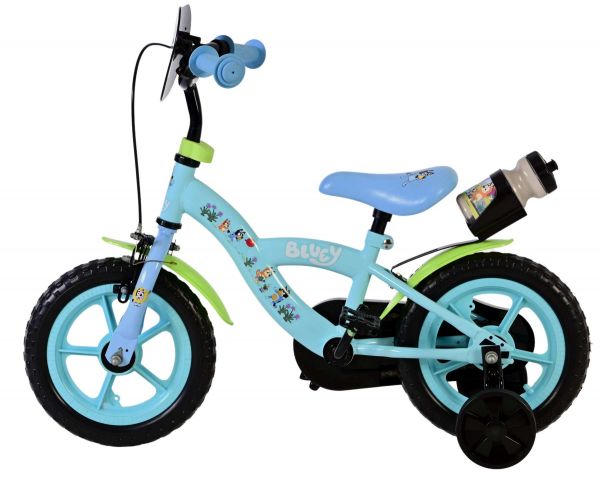 Bluey Kinderfiets - Jongens - Mag Wheels - 12 inch - Blauw