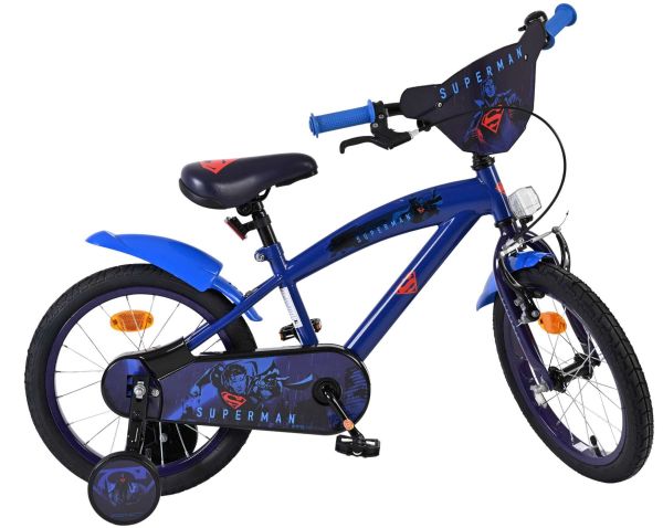 Superman Kinderfiets - Jongens - 16 inch - Blauw