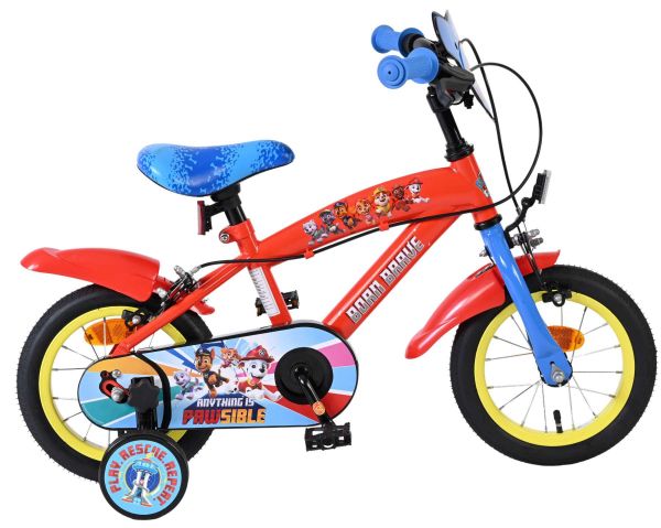 Paw Patrol Kinderfiets - Jongens - 12 inch - Twee handremmen