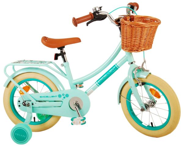 Volare Excellent Kinderfiets - Meisjes - 14 inch - Groen Volare Excellent Kinderfiets - Meisjes - 14 inch - Groen