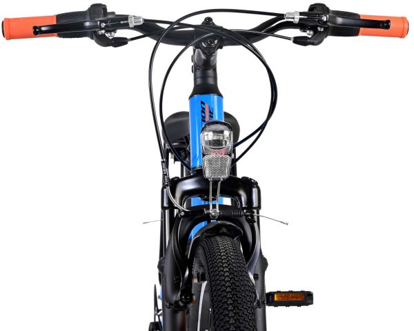 Volare Cross Kinderfiets - Jongens - 24 inch - Blauw - 21 versnellingen - Twee handremmen
