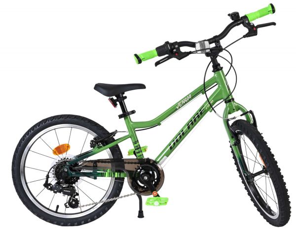 Volare Venom Kinderfiets - Jongens - 18 inch - Groen - 6 versnellingen