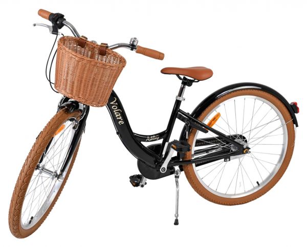Volare Ashley Kinderfiets - Meisjes - 24 inch - Zwart - Nexus 3