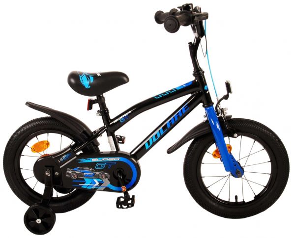 Volare Super GT Kinderfiets - Jongens - 14 inch - Blauw