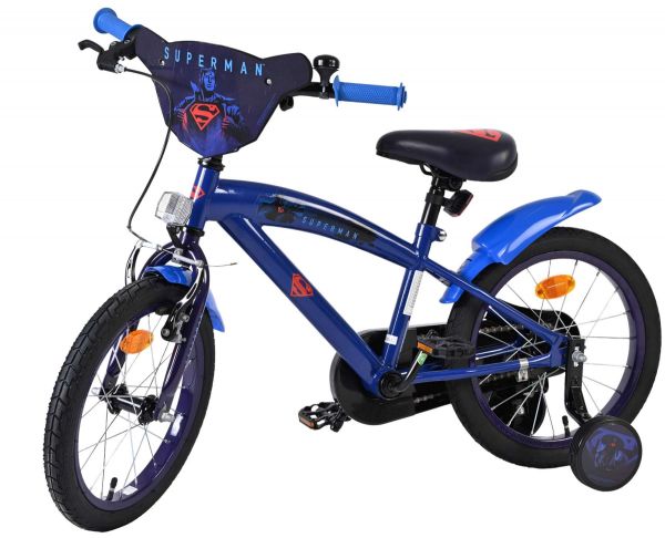 Superman Kinderfiets - Jongens - 16 inch - Blauw