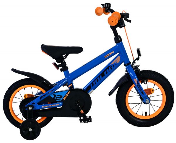 Volare Rocky Kinderfiets - Jongens - 12 inch - Blauw