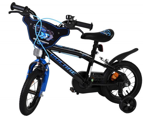 Volare Super GT Kinderfiets - Jongens - 12 inch - Blauw - Twee handremmen