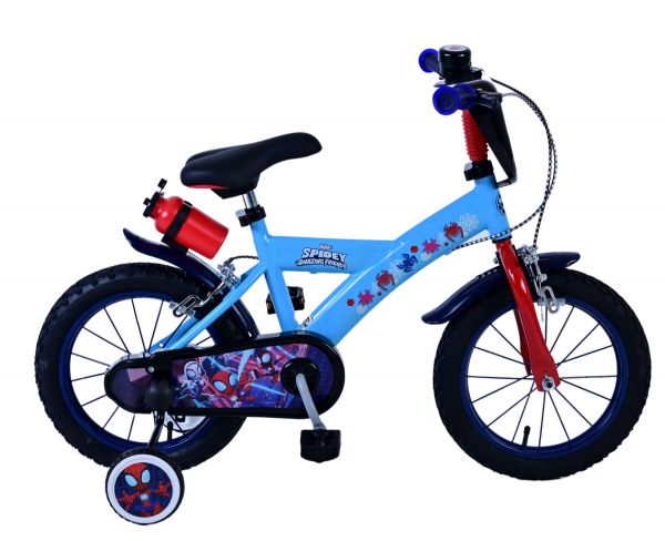 Spidey Kinderfiets - Jongens - 14 inch - Blauw