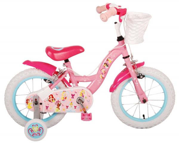 Disney Princess Kinderfiets - Meisjes - 14 inch - Roze - Twee handremmen