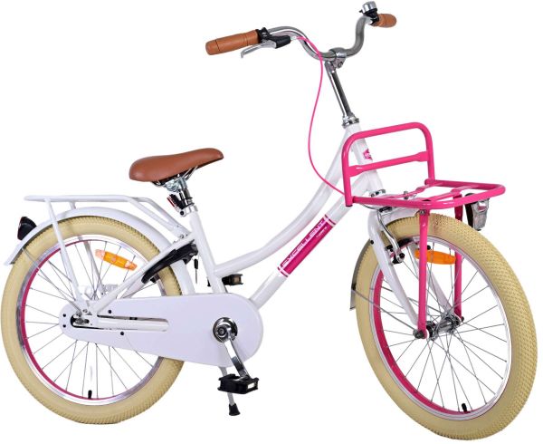 Volare Excellent Kinderfiets - Meisjes - 20 inch - Wit Volare Excellent Kinderfiets - Meisjes - 20 inch - Wit