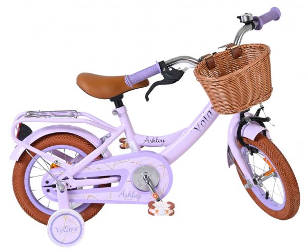 Volare Ashley Kinderfiets - Meisjes - 12 inch - Lila