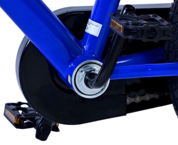 Turbo Crew Kinderfiets - Jongens - 16 inch - Blauw Rood - Twee handremmen