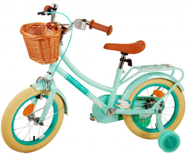 Volare Excellent Kinderfiets - Meisjes - 14 inch - Groen Volare Excellent Kinderfiets - Meisjes - 14 inch - Groen