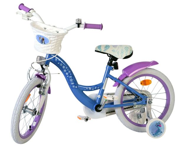 Disney Frozen 2 Kinderfiets - Meisjes - 16 inch - Blauw/Paars