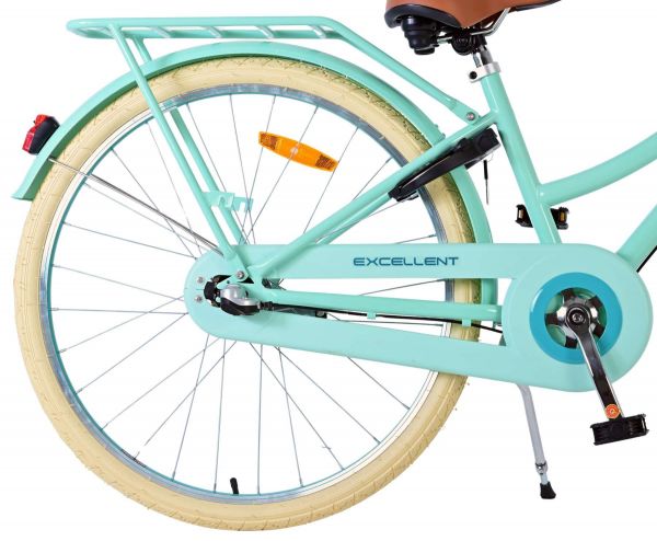 Volare Excellent Kinderfiets - Meisjes - 26 inch - Groen - Shimano Nexus 3 versnellingen