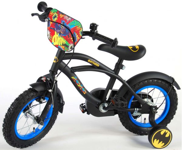 Batman Kinderfiets - Jongens - 12 inch - Zwart Batman Kinderfiets - Jongens - 12 inch - Zwart