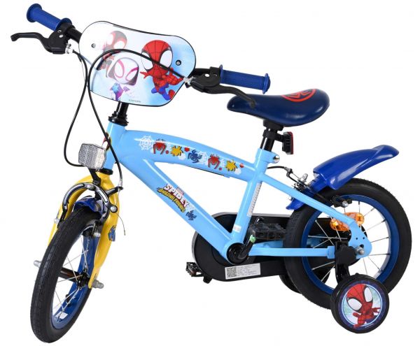 Spidey Kinderfiets - Jongens - 12 inch - Blauw - Twee handremmen