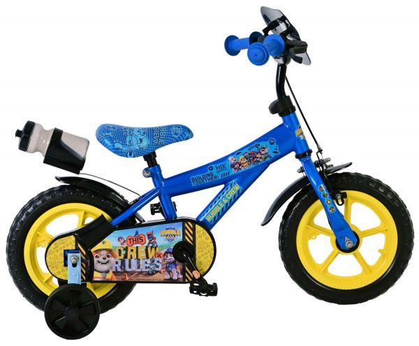 Rubble & Crew Kinderfiets - Jongens - Mag Wheels - 12 inch - Blauw