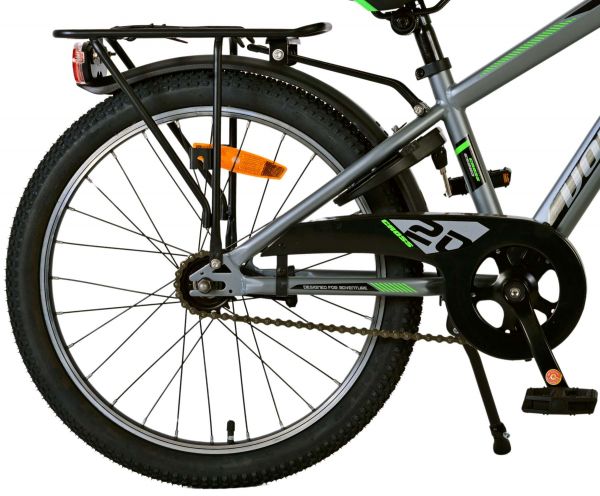 Volare Cross Kinderfiets - Jongens - 20 inch - donker Grijs Volare Cross Kinderfiets - Jongens - 20 inch - donker Grijs