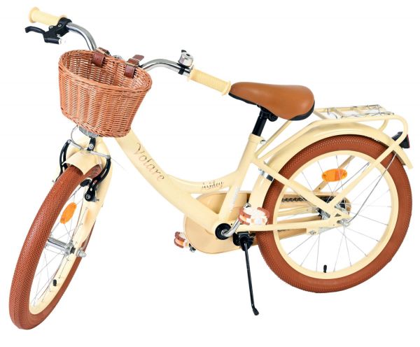 Volare Ashley Kinderfiets - Meisjes - 18 inch - Creme
