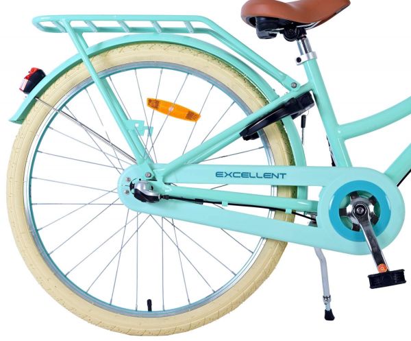 Volare Excellent Kinderfiets - Meisjes - 24 inch - Groen - Shimano Nexus 3 versnellingen